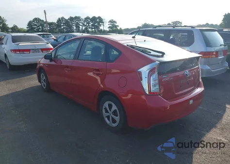 2012 Toyota Prius Two из США, поврежденный, VIN JTDKN3DU9C5510296
